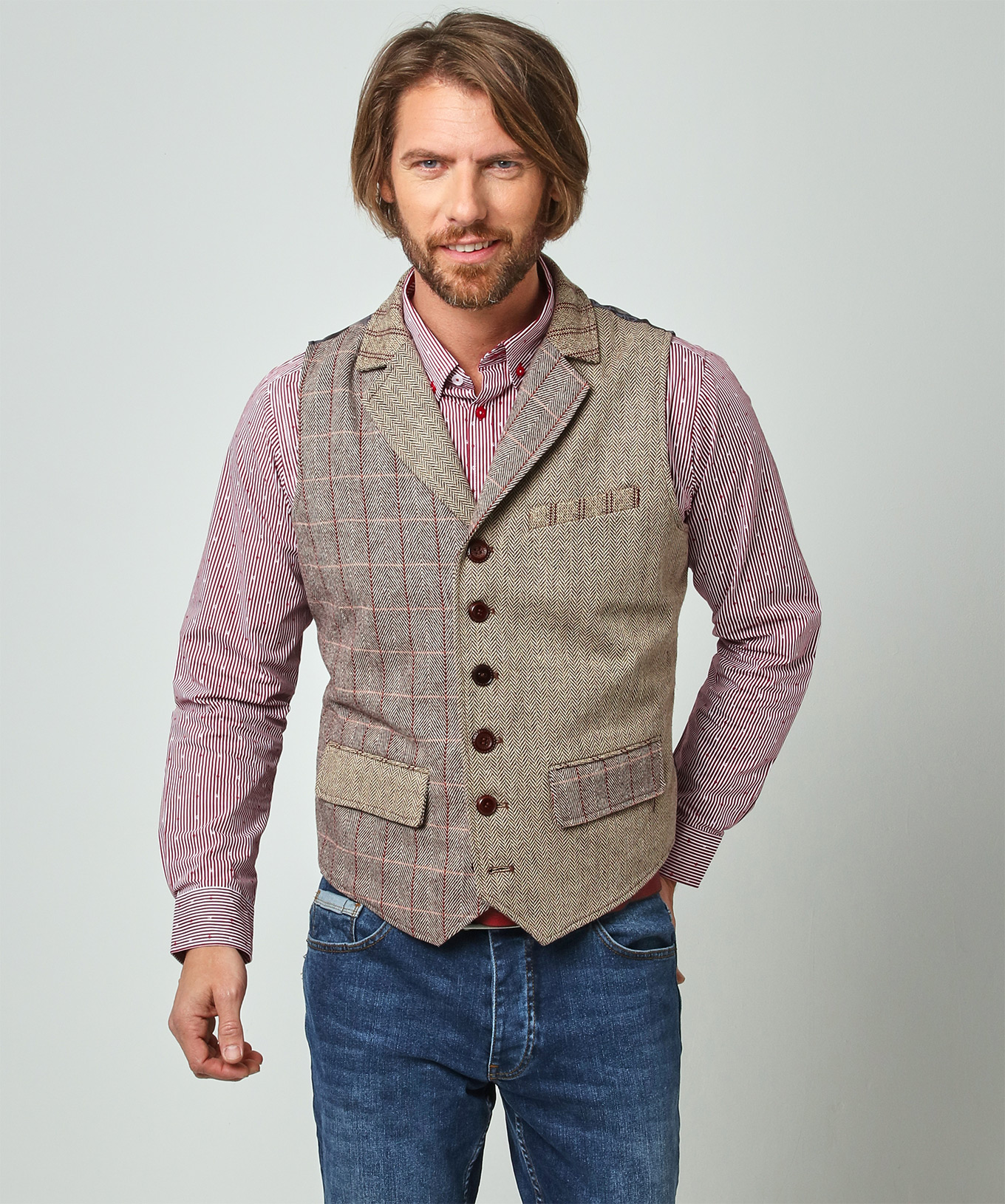 Joe Browns Mens Tweed Waistcoat | eBay