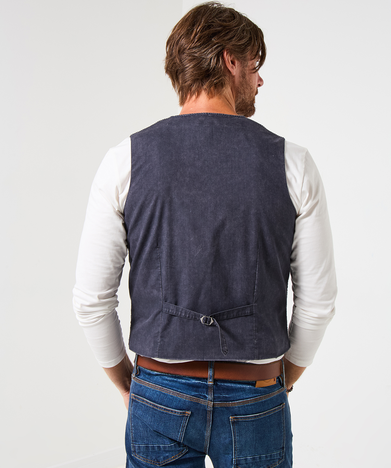 Joe Browns Men's Stylish Cord Front Waistcoat - Picture 7 of 37