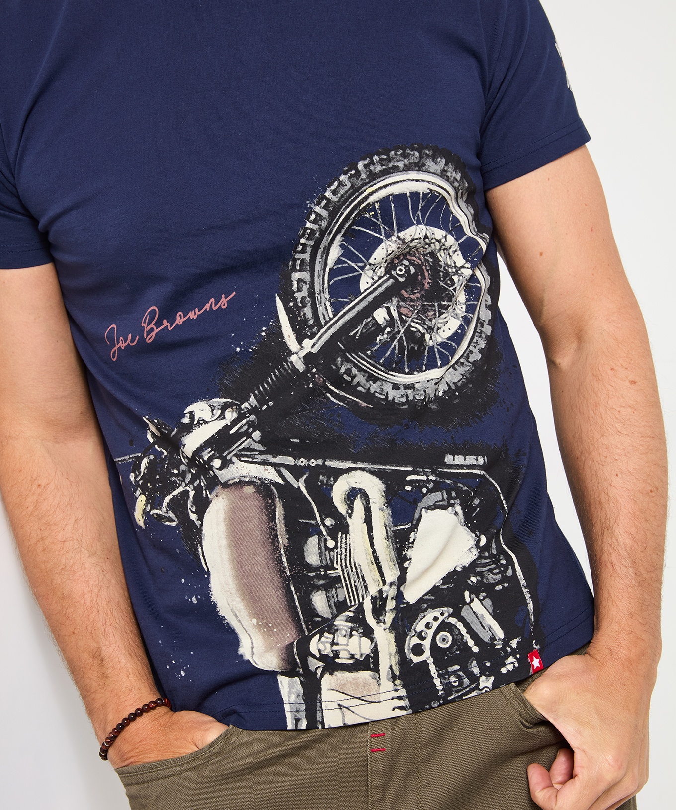 Joe Browns Men's Bike Adventure-Inspired Men’s Graphic T-Shirt - Picture 3 of 16