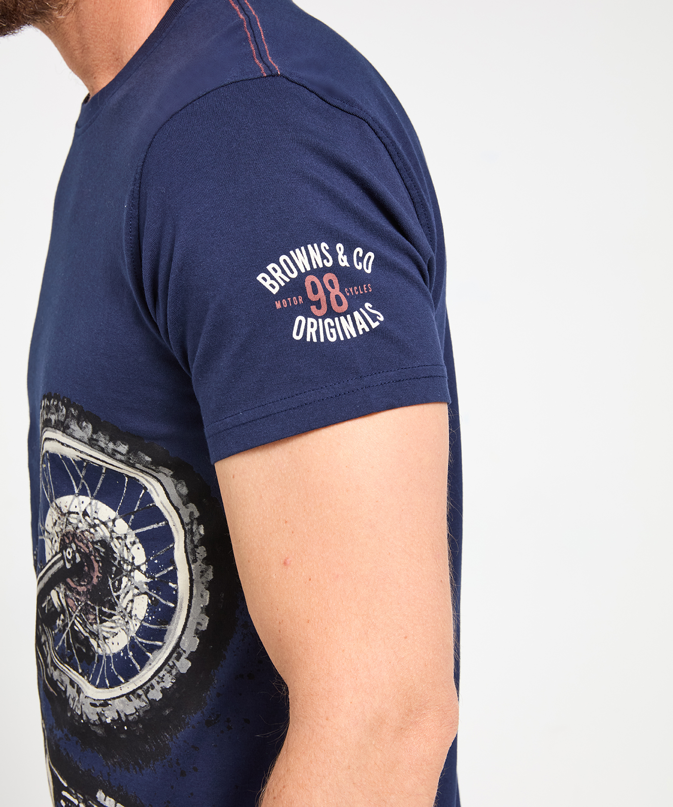 Joe Browns Men's Bike Adventure-Inspired Men’s Graphic T-Shirt - Picture 4 of 16