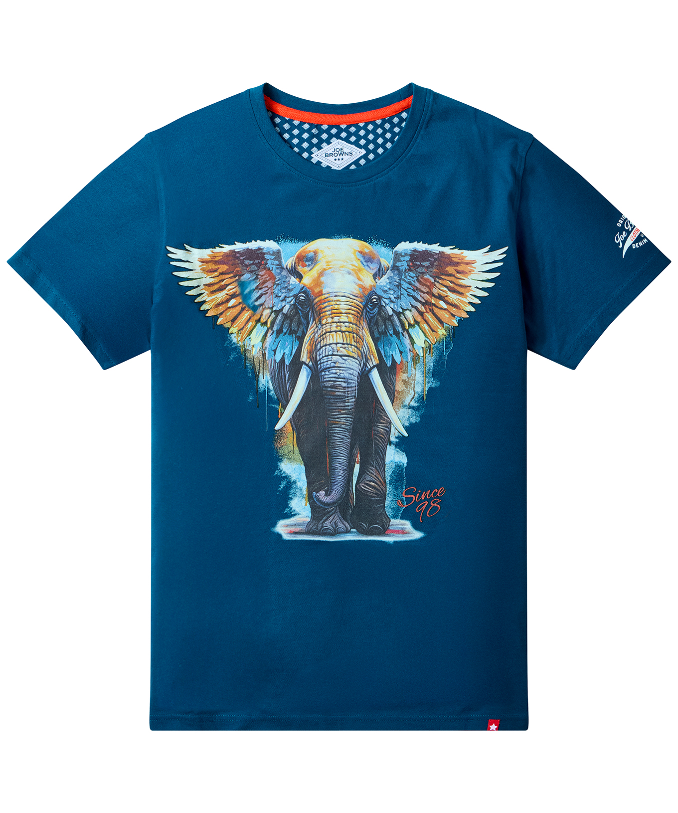 Joe Browns Men's Casual Short Sleeve Graphic T-Shirt - Picture 2 of 16