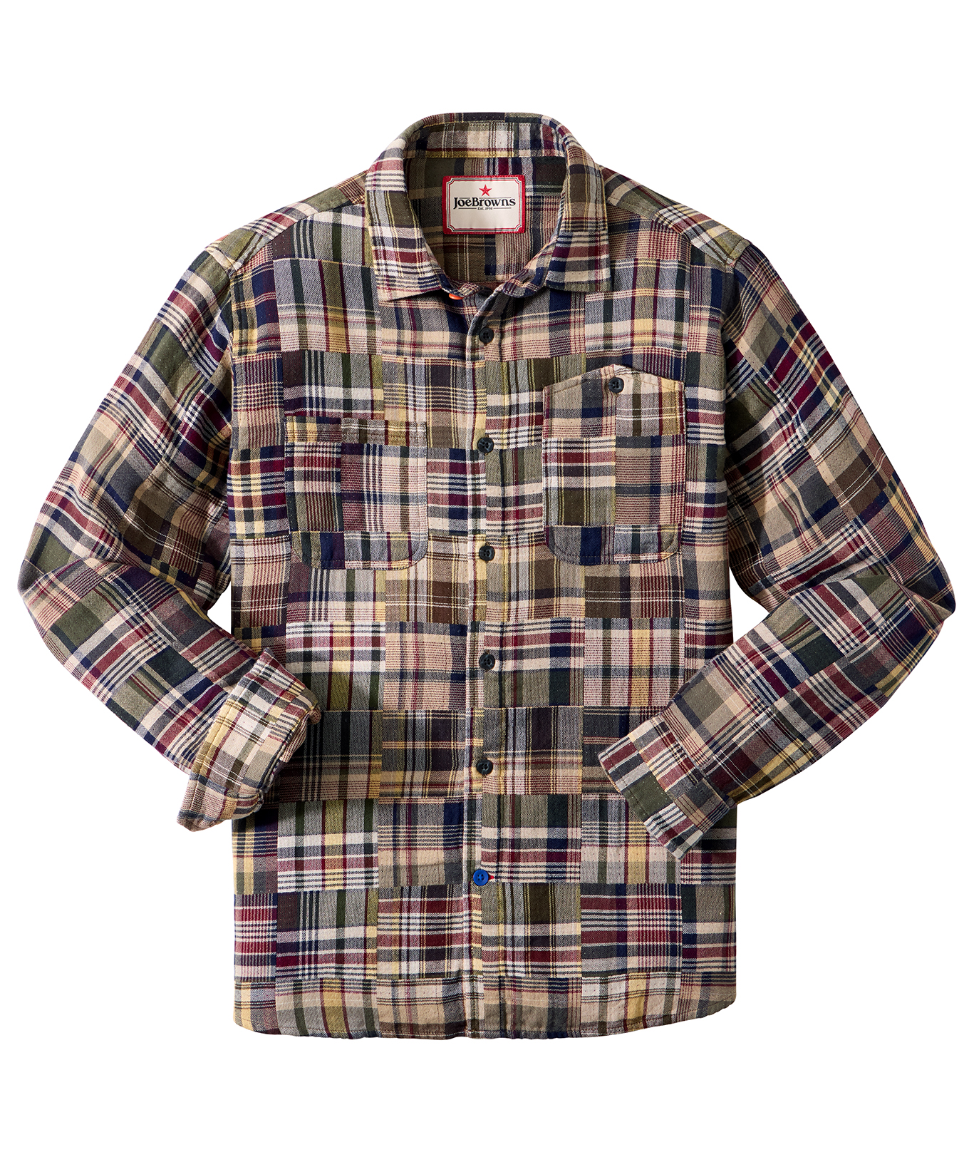 Joe Browns Men's Men’s Check Long Sleeve Shirt - Picture 2 of 31