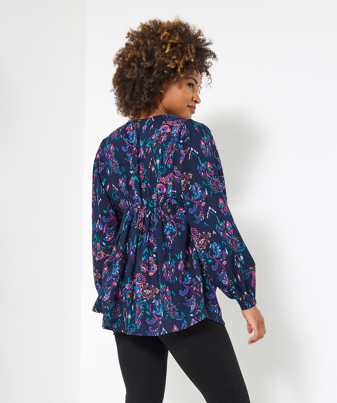 Joe Browns Women's Flowy Fit Boho Blouse - Picture 5 of 37