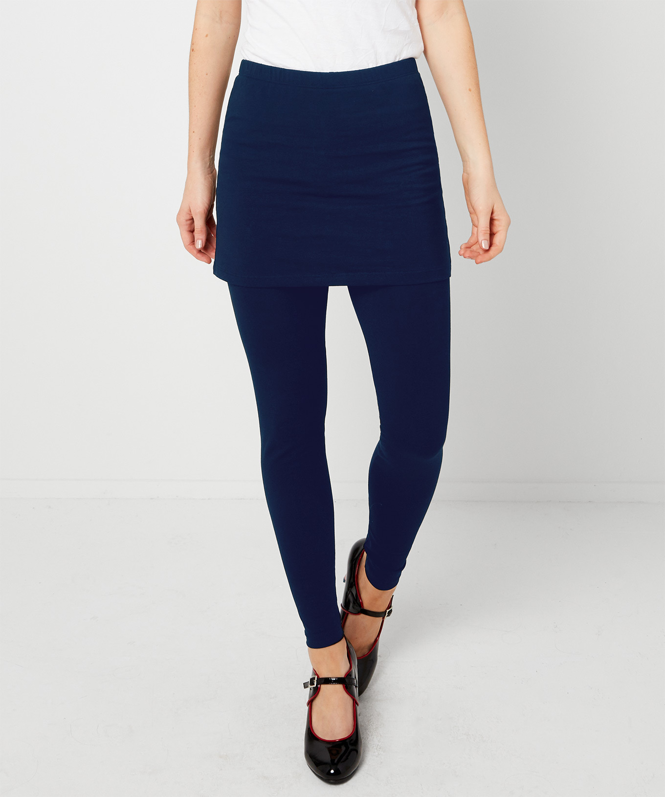 Joe Browns Women's 2 in 1 Essential Skirted Leggings - Picture 2 of 2