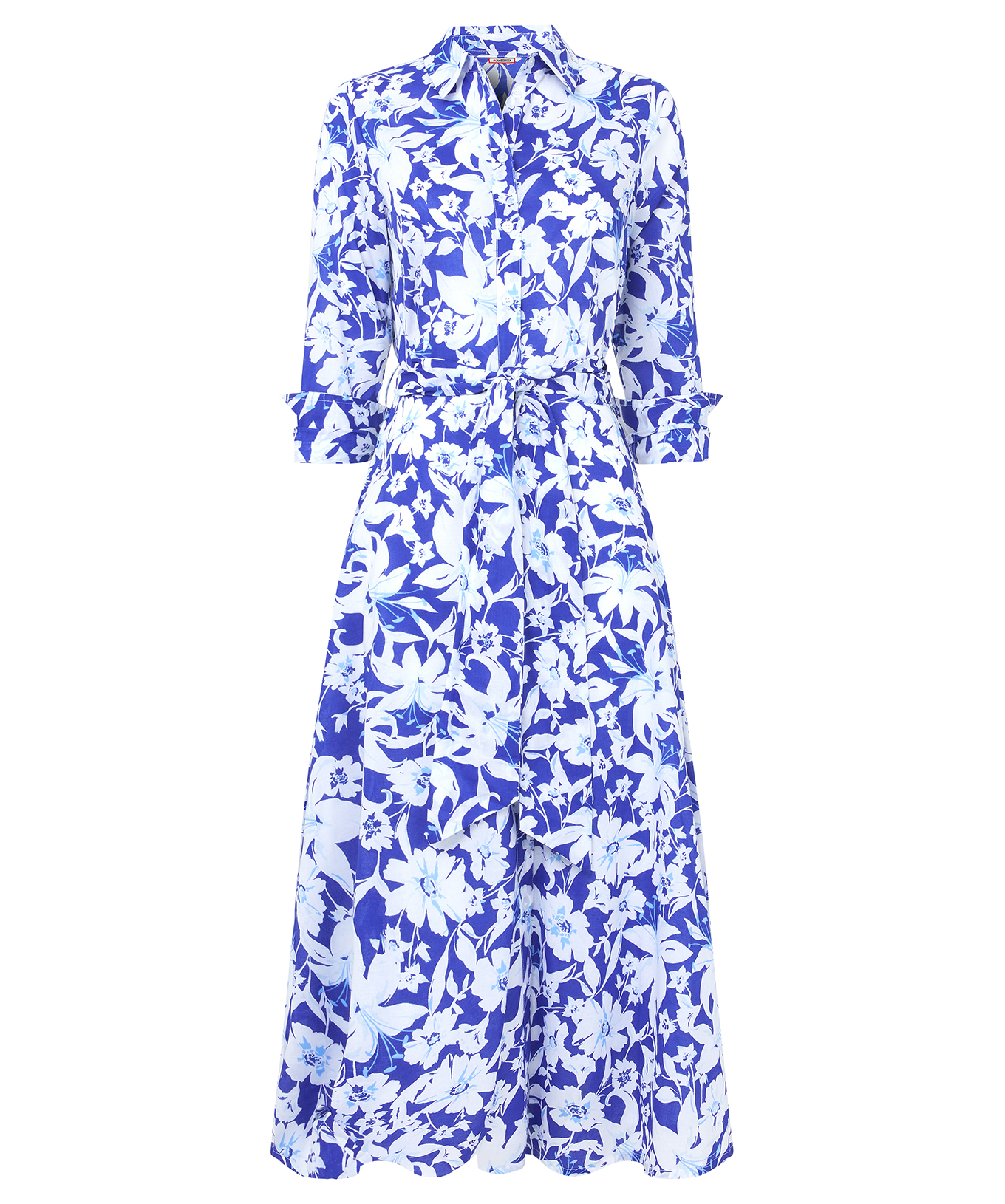 Joe Browns Women's Floral Tie Waist Knee Length Shirt Dress | eBay