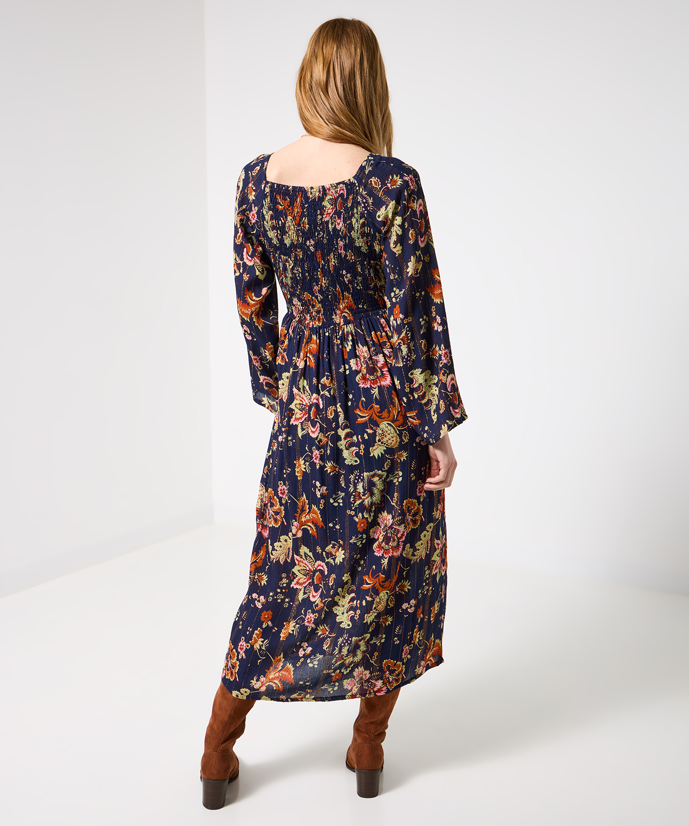 Joe Browns Women's Mirror Trim Boho Floral Maxi Dress - Picture 7 of 13