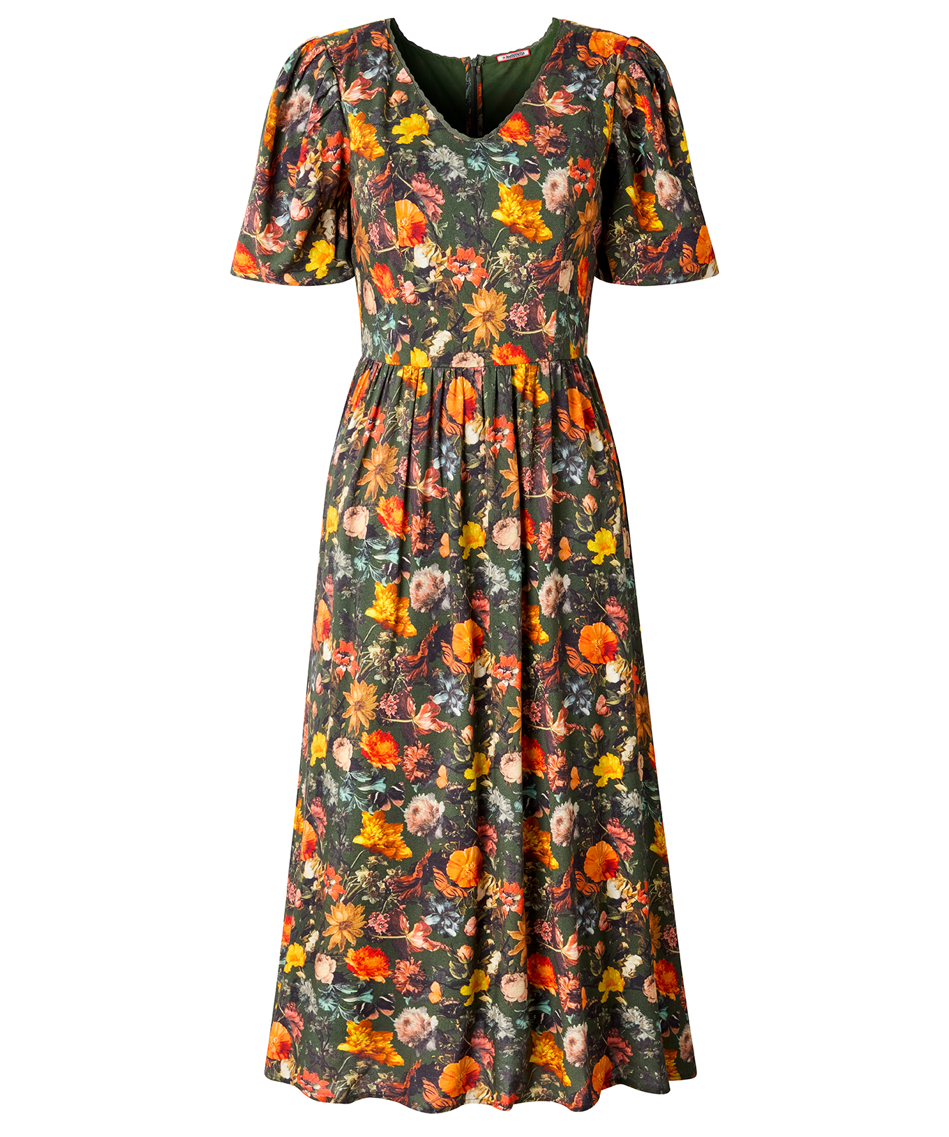 Joe Browns Women's Autumn Print Floral Vintage Dress