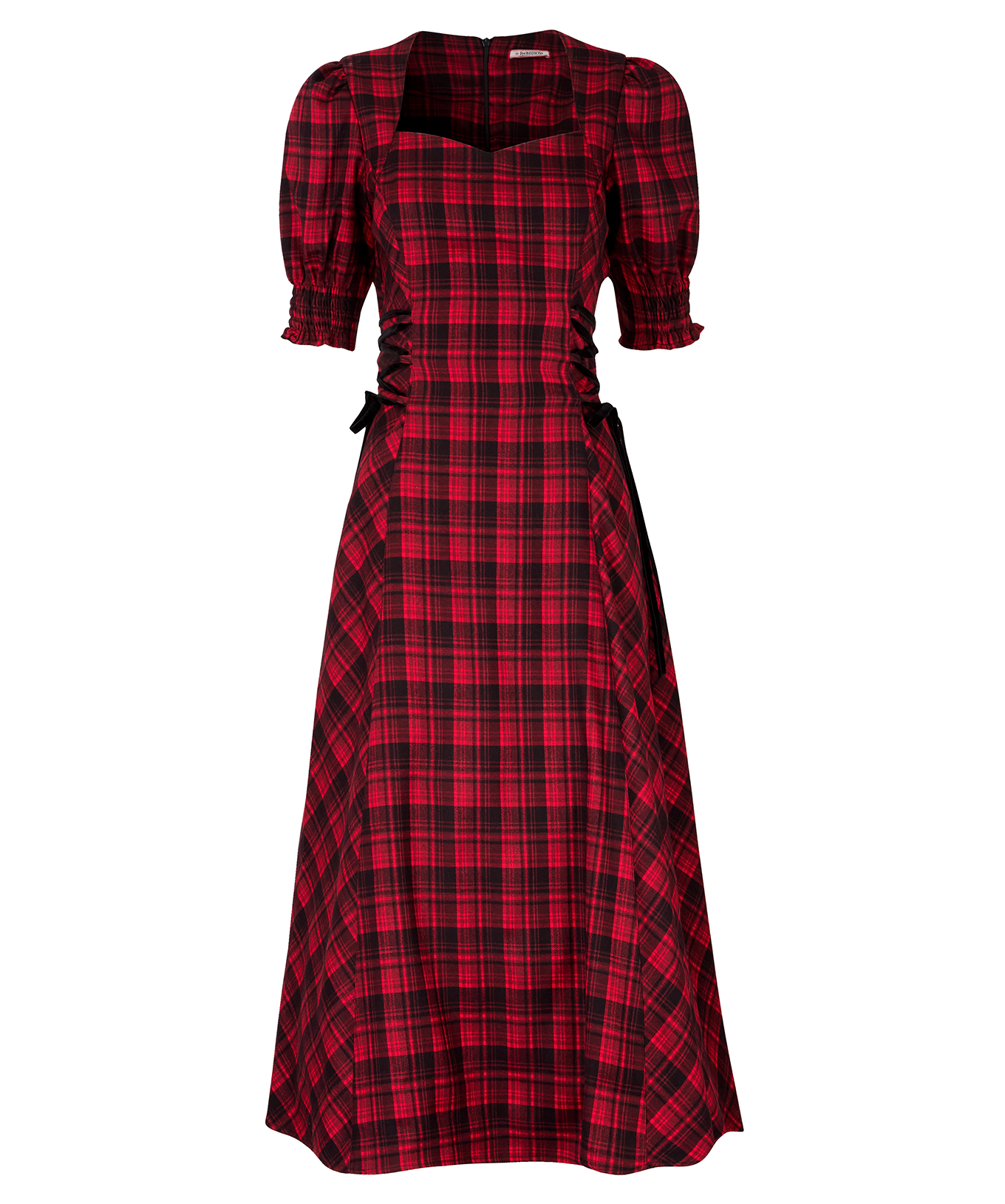 Joe Browns Women's Vintage-Inspired Check Lace Up Dress - Picture 2 of 43