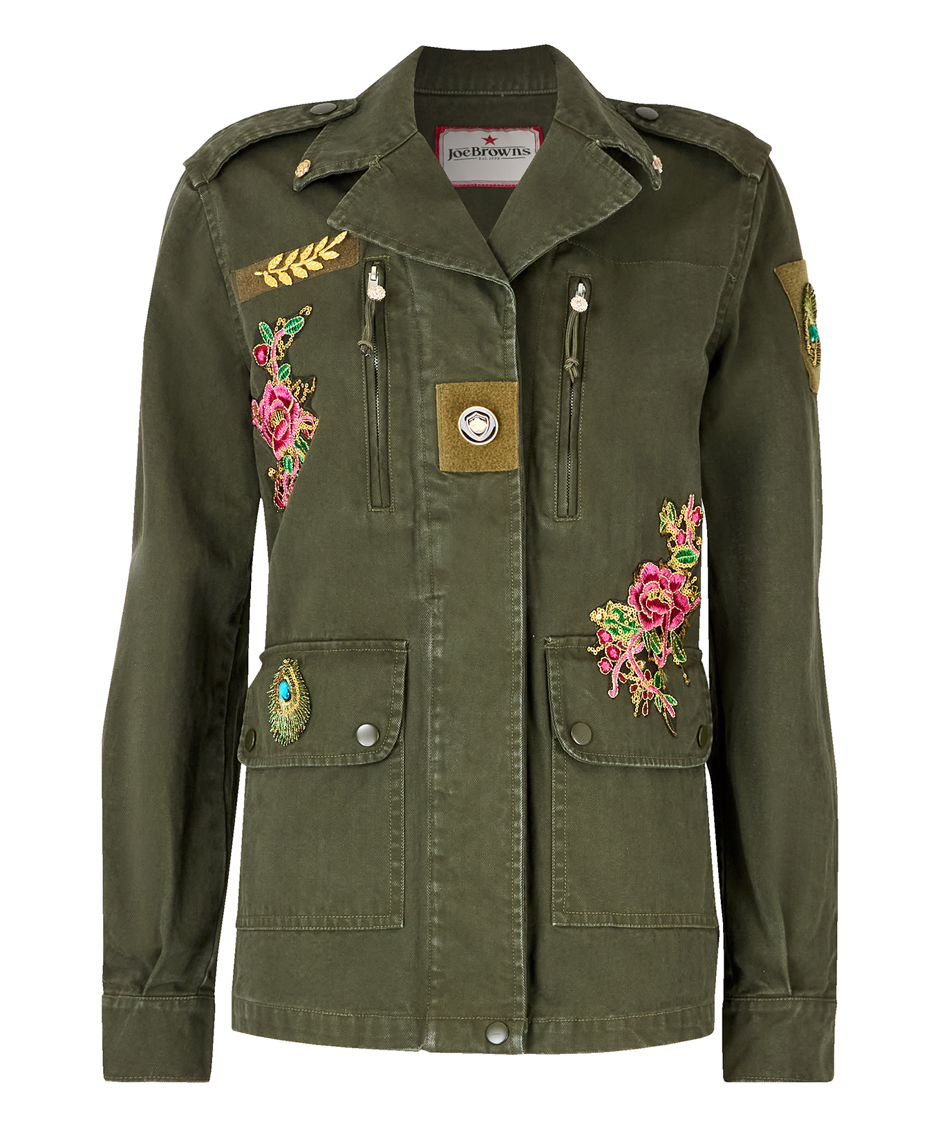 Joe Browns Women's Embellished Utility Jacket - Picture 2 of 43