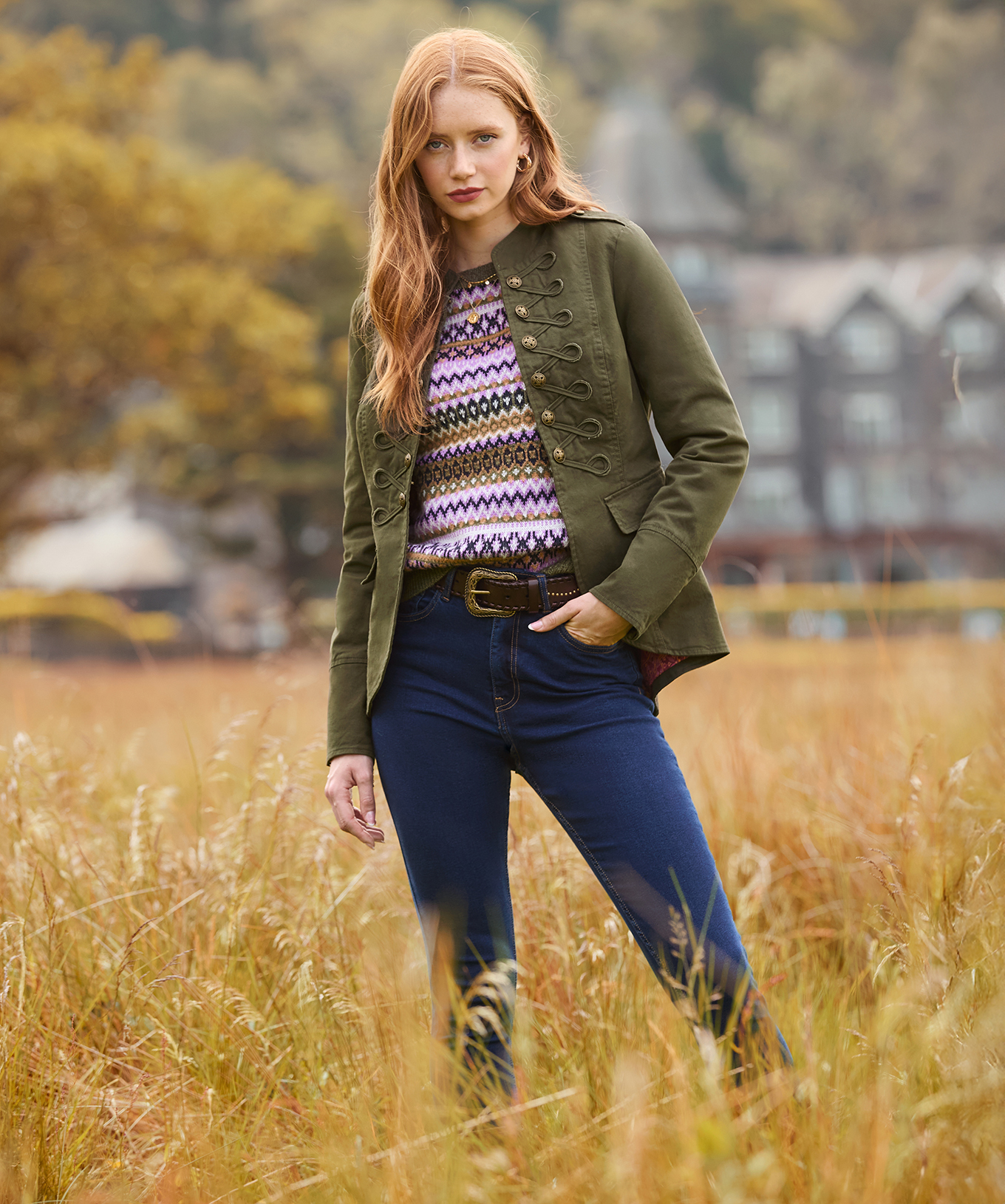 Joe Browns Women's Utility Khaki Military Jacket - Picture 3 of 43
