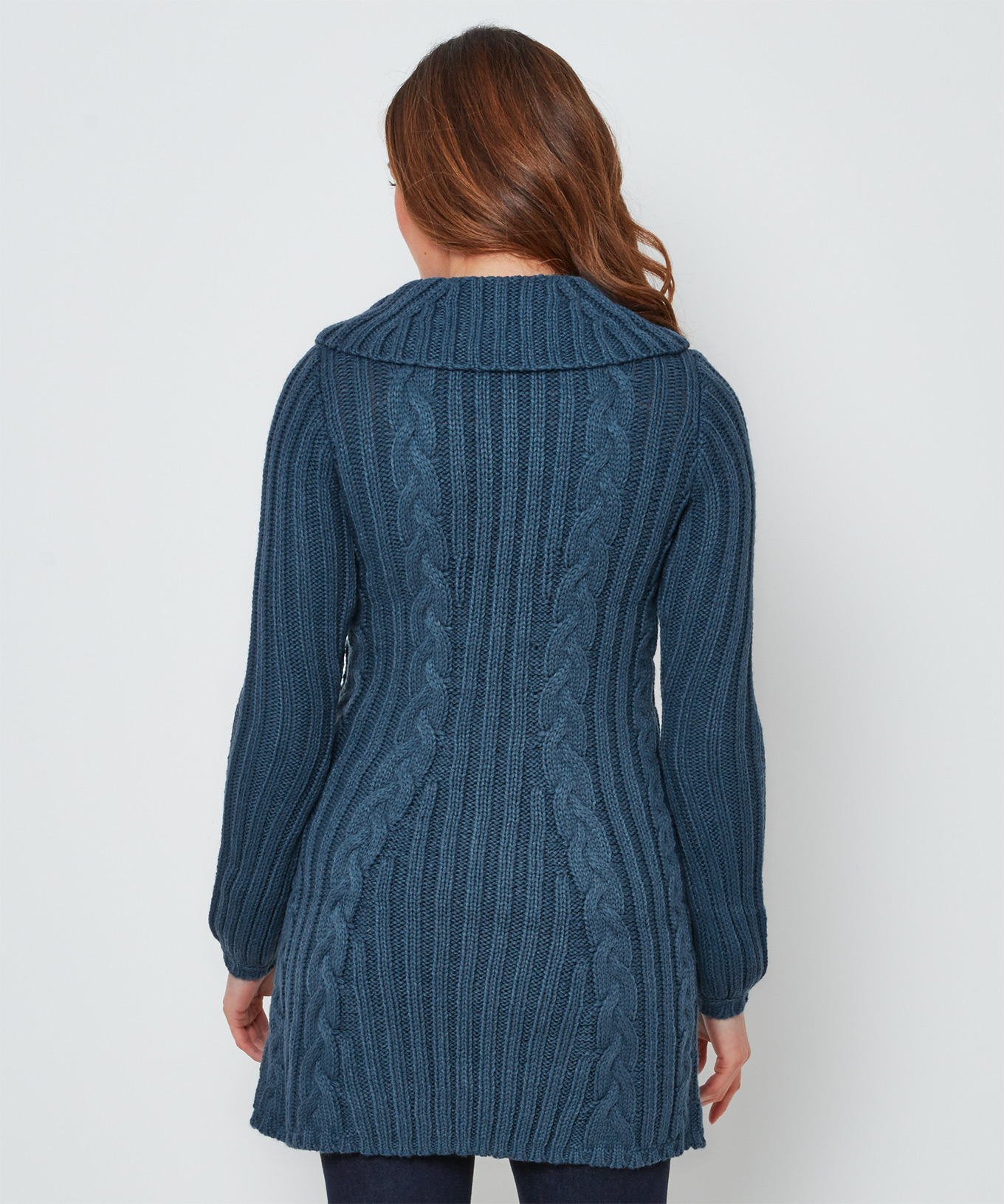 Joe Browns Womens Cable Knit Longline Jumper eBay