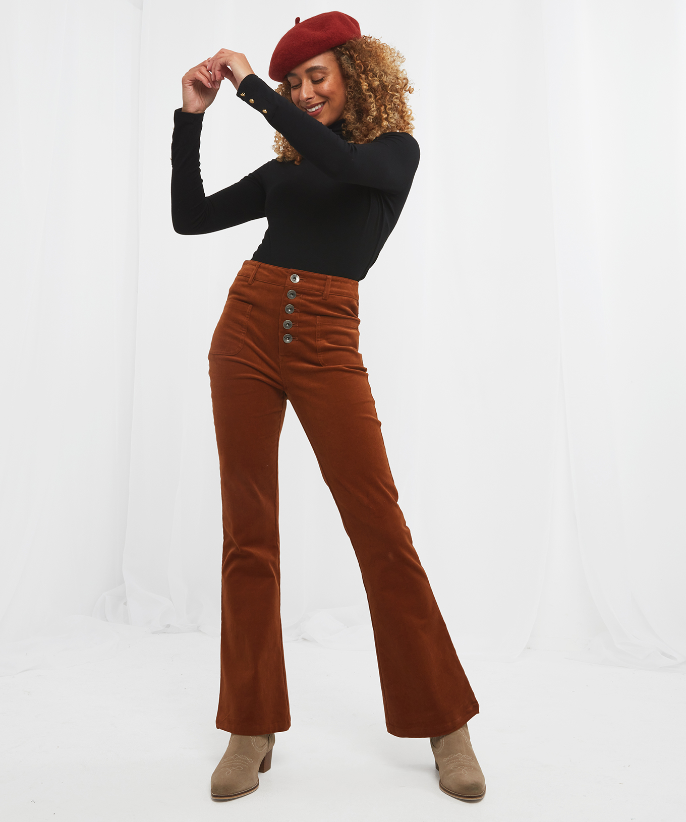 Joe Browns Women's Essentials Super Soft Roll Neck Long Sleeve Top - Picture 8 of 30