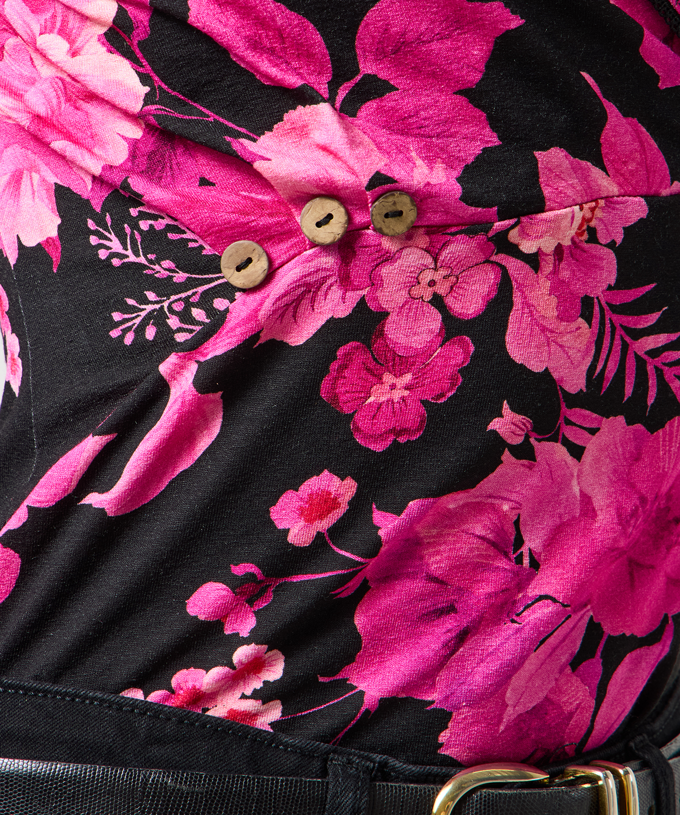 Joe Browns Women's Autumnal Floral Shawl Collar Wrap Front Jersey Top - Picture 3 of 43
