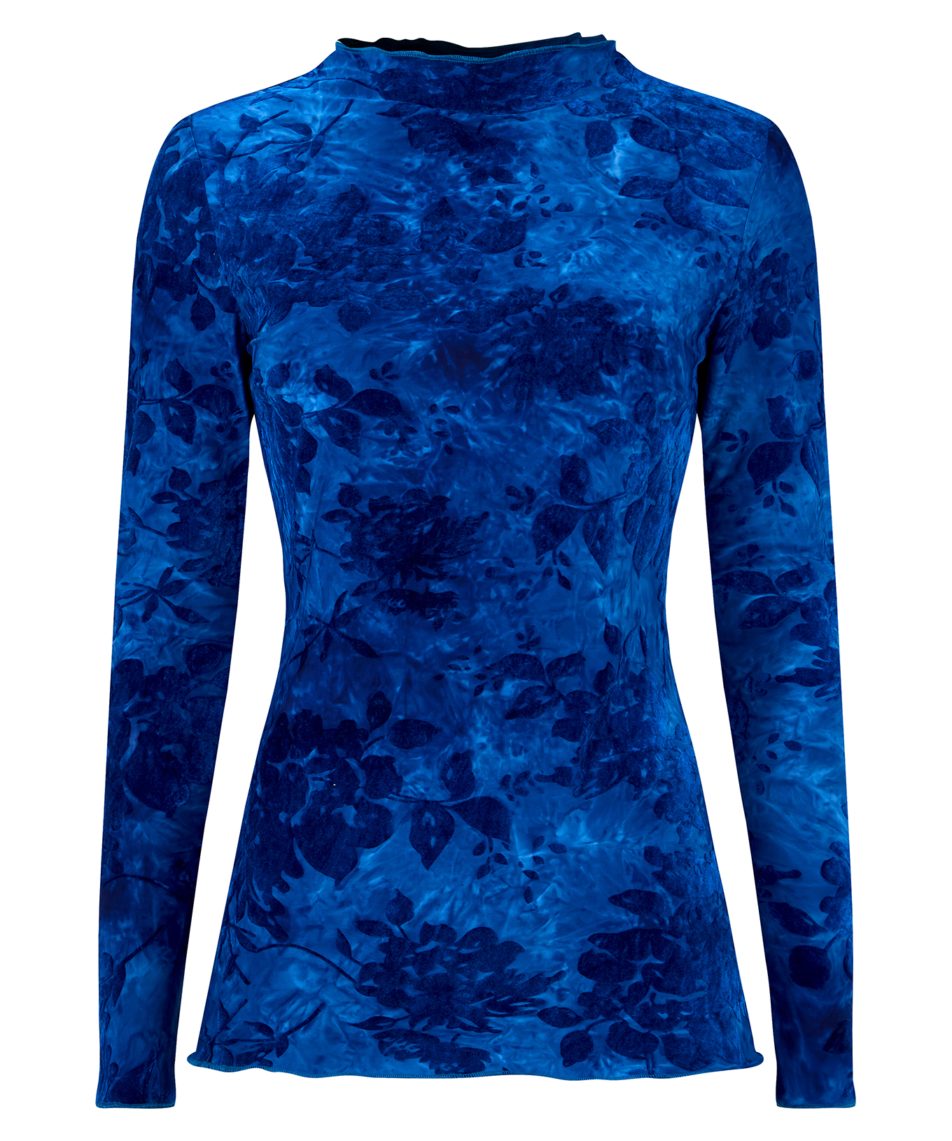Joe Browns Women's Winter Flocked Floral Slim Fit Top - Picture 2 of 37