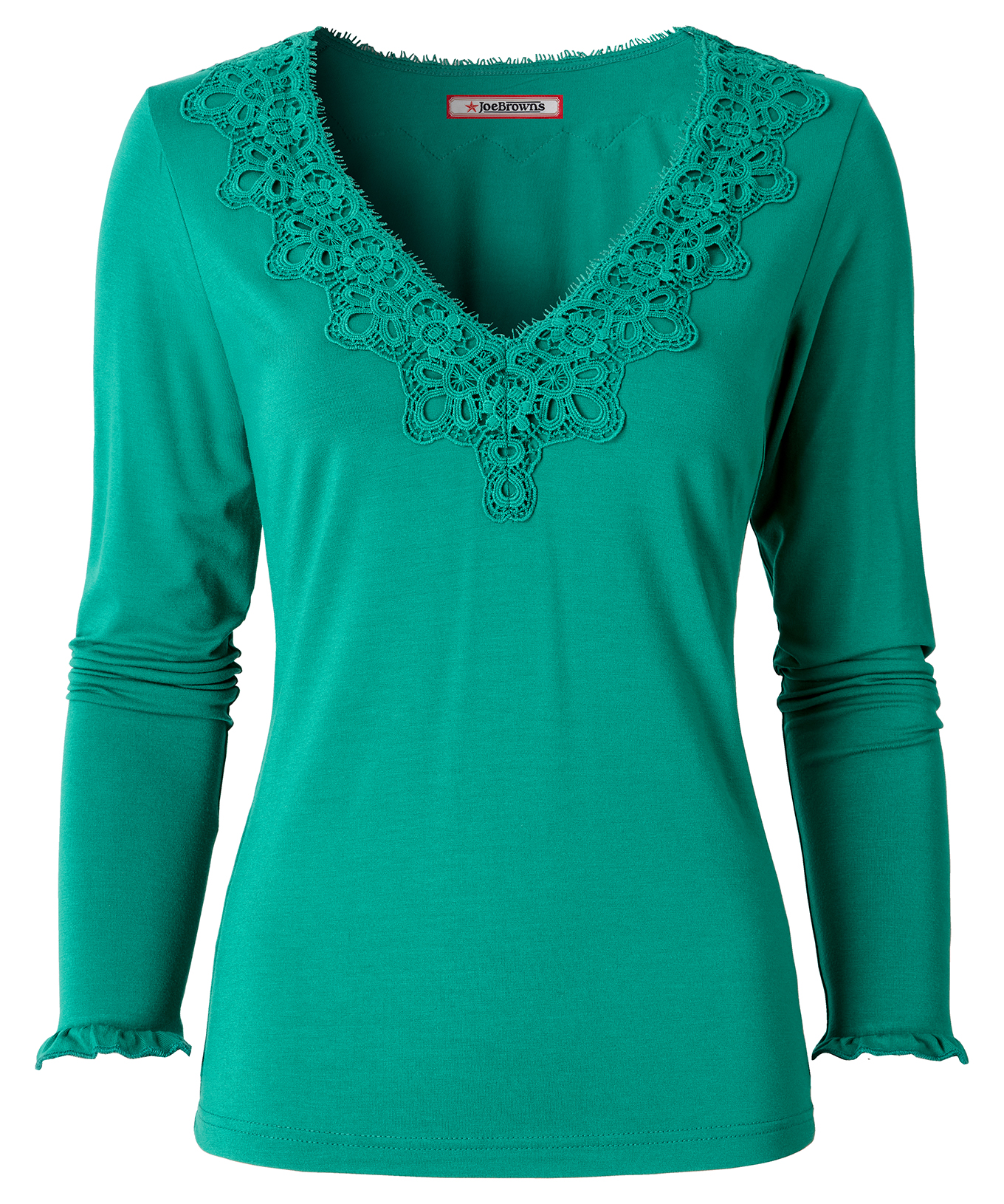 Joe Browns Women's Asymmetric Button Detail Jersey Top - Picture 2 of 37