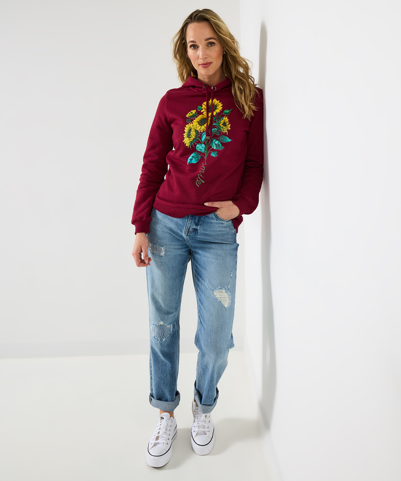 Joe Browns Women's Sunflower Graphic Hoodie - Picture 4 of 43