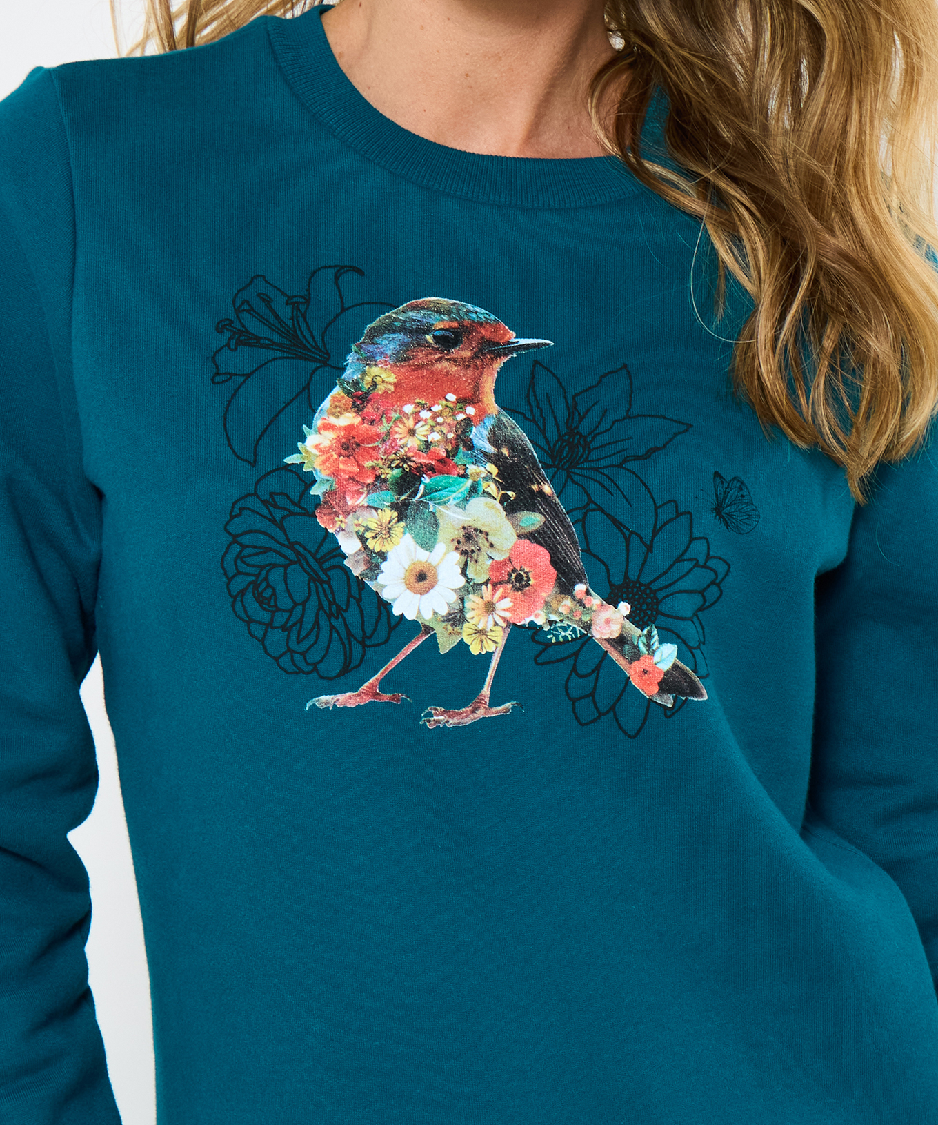 Joe Browns Women's Relaxed Fit Robin Sweatshirt - Picture 3 of 43