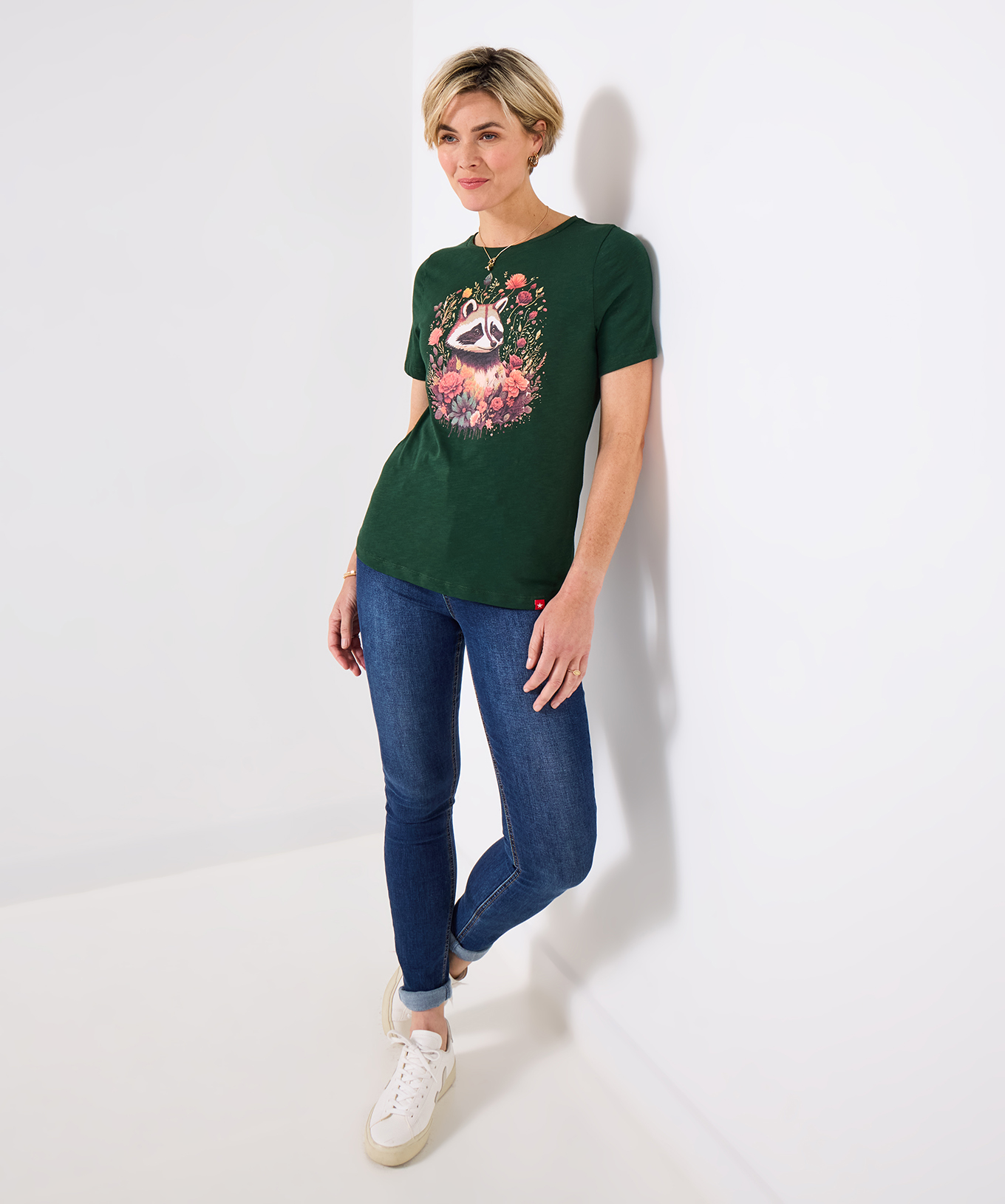 Joe Browns Women's Forest Fox Crew Neck Short Sleeve Graphic T-Shirt - Picture 4 of 43